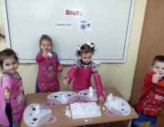 Опыты со снегом