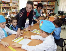 Встреча с инспектором ГИБДД