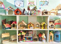 В нашем МБДОУ была открыта птичья столовая